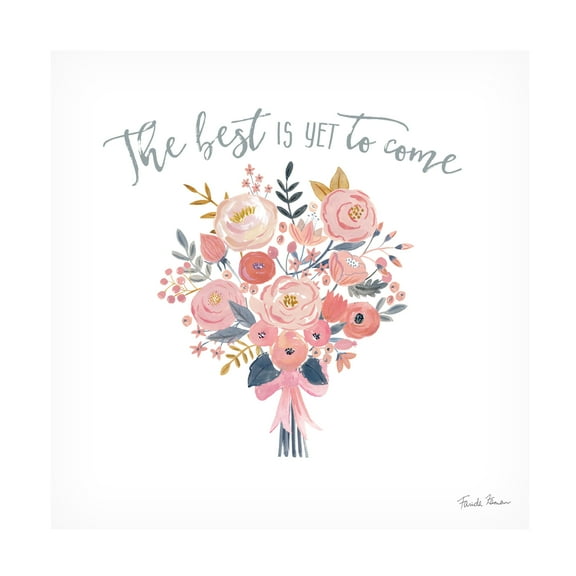 Trademark Fine Art 'It Takes Two V' Canvas Art by Farida Zaman