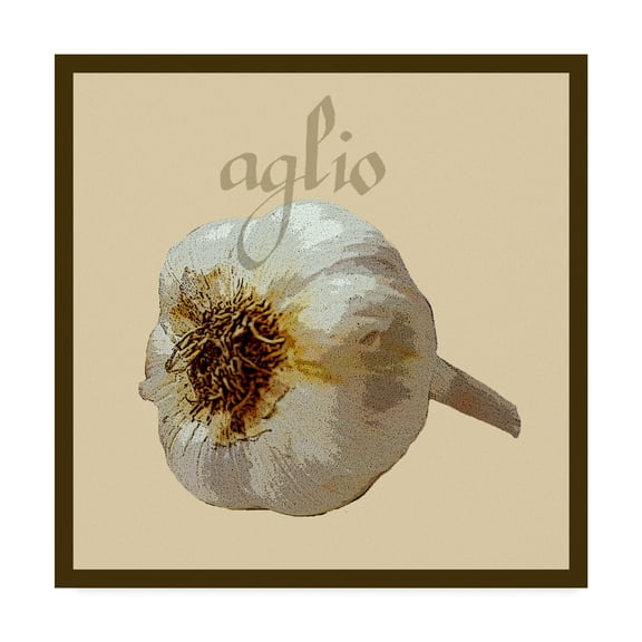 Trademark Fine Art 'Italian Vegetable III' Canvas Art by Vision Studio