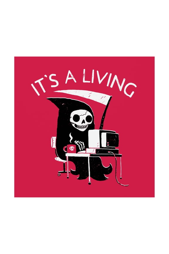 'Its a Living' Canvas Art by Michael Buxton