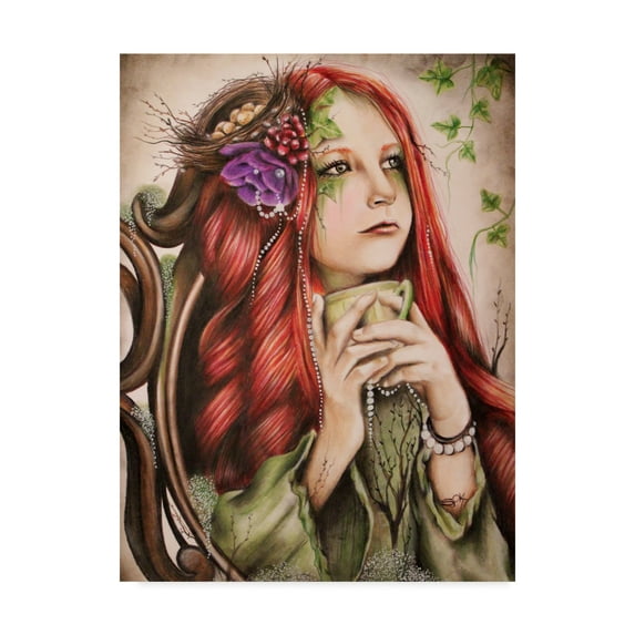 Trademark Fine Art 'Ivy' Canvas Art by Sheena Pike Art And Illustration