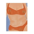 thumbnail image 1 of Trademark Fine Art Ivy Green Illustrations Bikini Babe Canvas Wall Art, 1 of 4