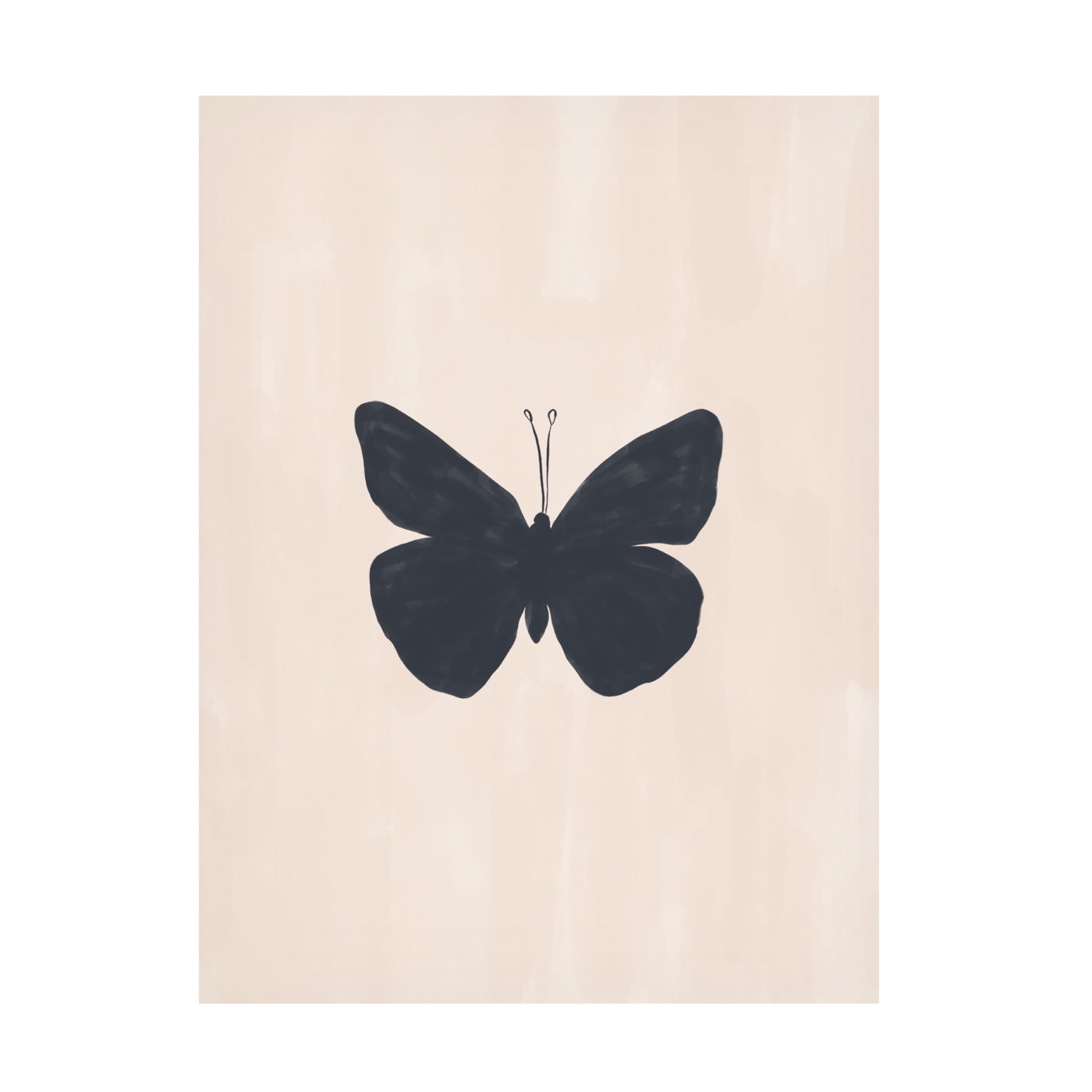Trademark Fine Art Ivy Green Illustrations Butterfly Canvas Wall Art