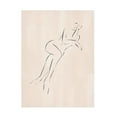 thumbnail image 1 of Trademark Fine Art Ivy Green Illustrations Casual Pose Canvas Wall Art, 1 of 4