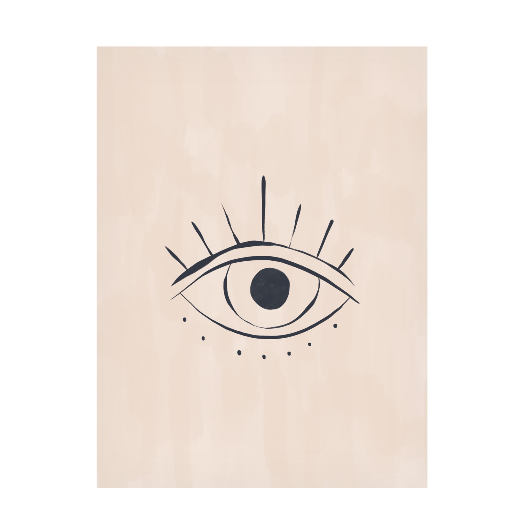 Trademark Fine Art Ivy Green Illustrations Eye Canvas Wall Art