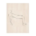 thumbnail image 1 of Trademark Fine Art Ivy Green Illustrations Lying Down Canvas Wall Art, 1 of 4