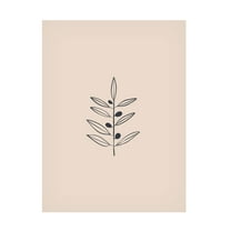 Trademark Fine Art Ivy Green Illustrations Olive Branche Canvas Wall Art