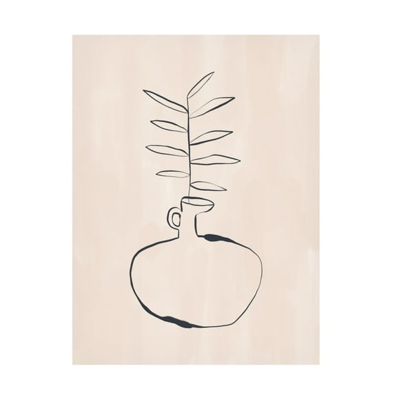 Trademark Fine Art Ivy Green Illustrations Olive Fase Canvas Wall Art