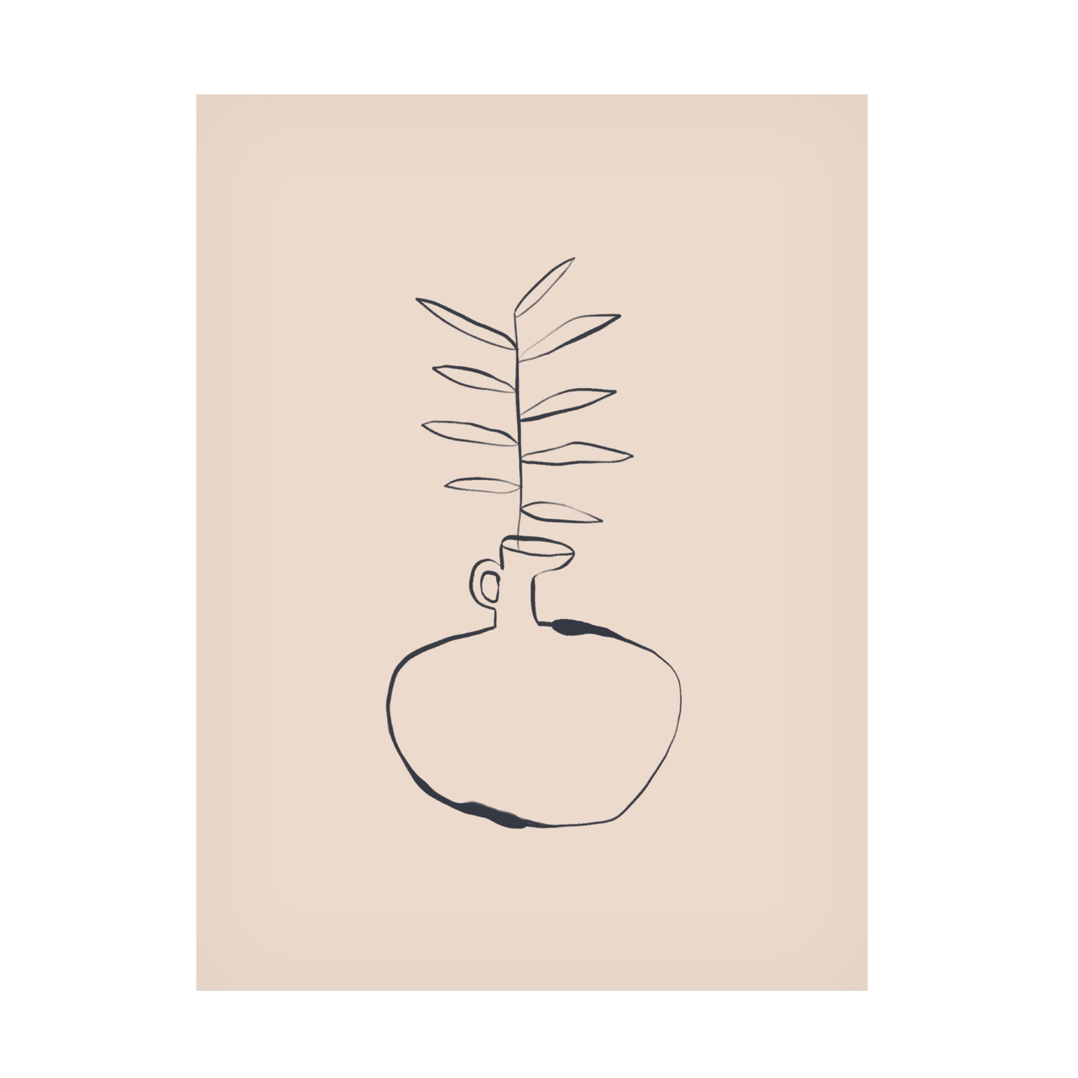 Trademark Fine Art Ivy Green Illustrations Olive Fase Canvas Wall Art