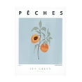 thumbnail image 1 of Trademark Fine Art Ivy Green Illustrations Peaches Canvas Wall Art, 1 of 4