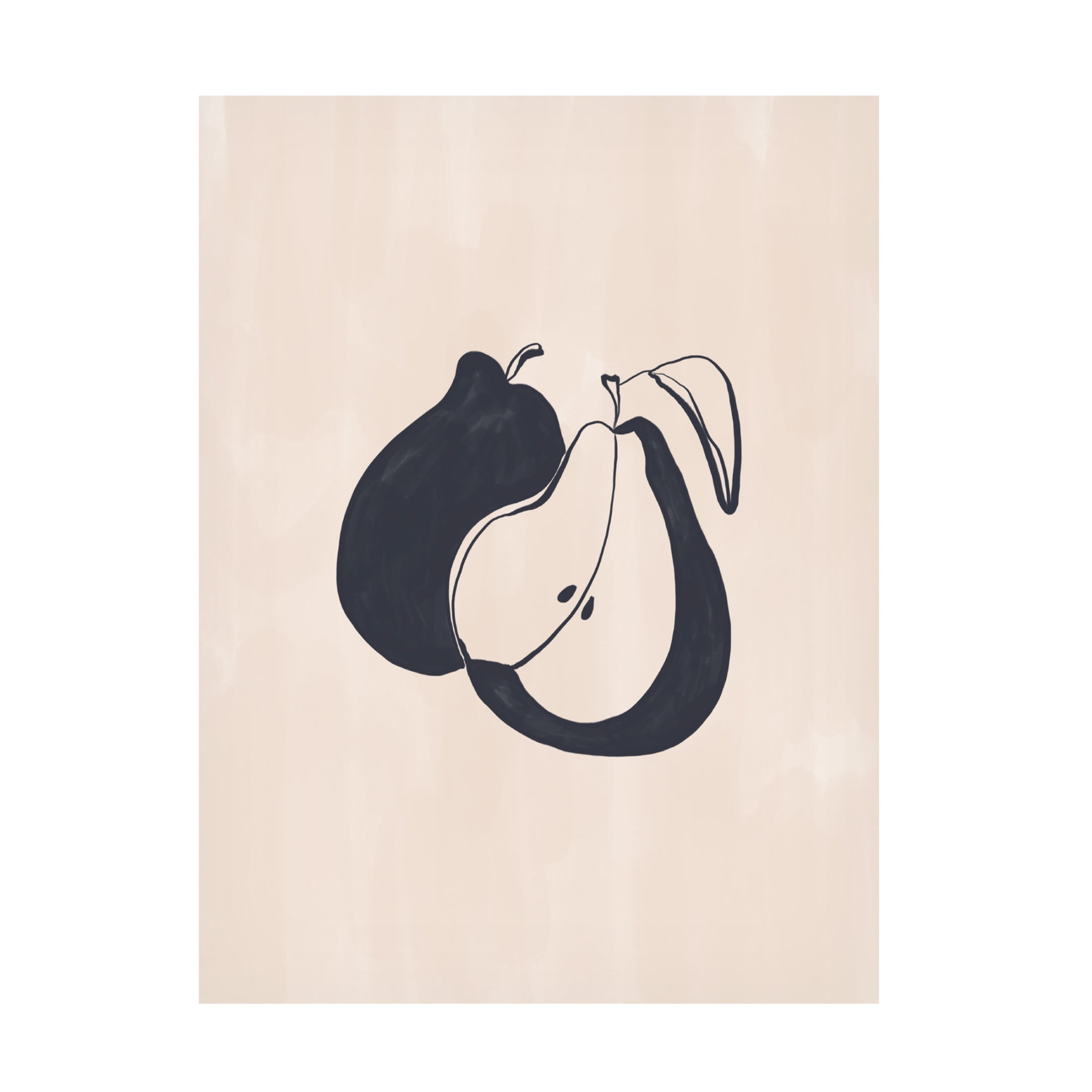 Trademark Fine Art Ivy Green Illustrations Pears Canvas Wall Art