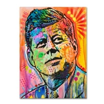 Trademark Fine Art 'JFK' Canvas Art by Dean Russo