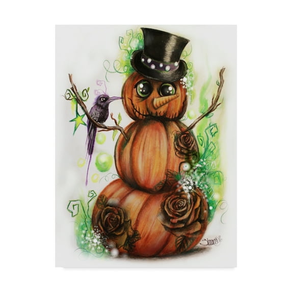 Trademark Fine Art 'Jack O Man' Canvas Art by Sheena Pike Art And Illustration