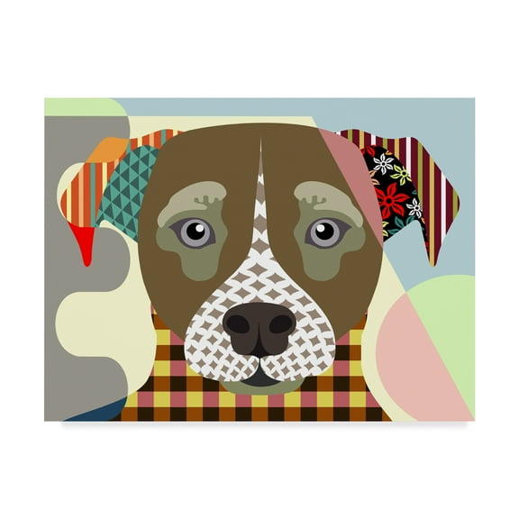 Trademark Fine Art 'Jack Russell' Canvas Art by Lanre Adefioye