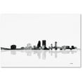 thumbnail image 1 of Trademark Fine Art "Jacksonville Florida Skyline BG-1" Canvas Art by Marlene Watson, 1 of 1