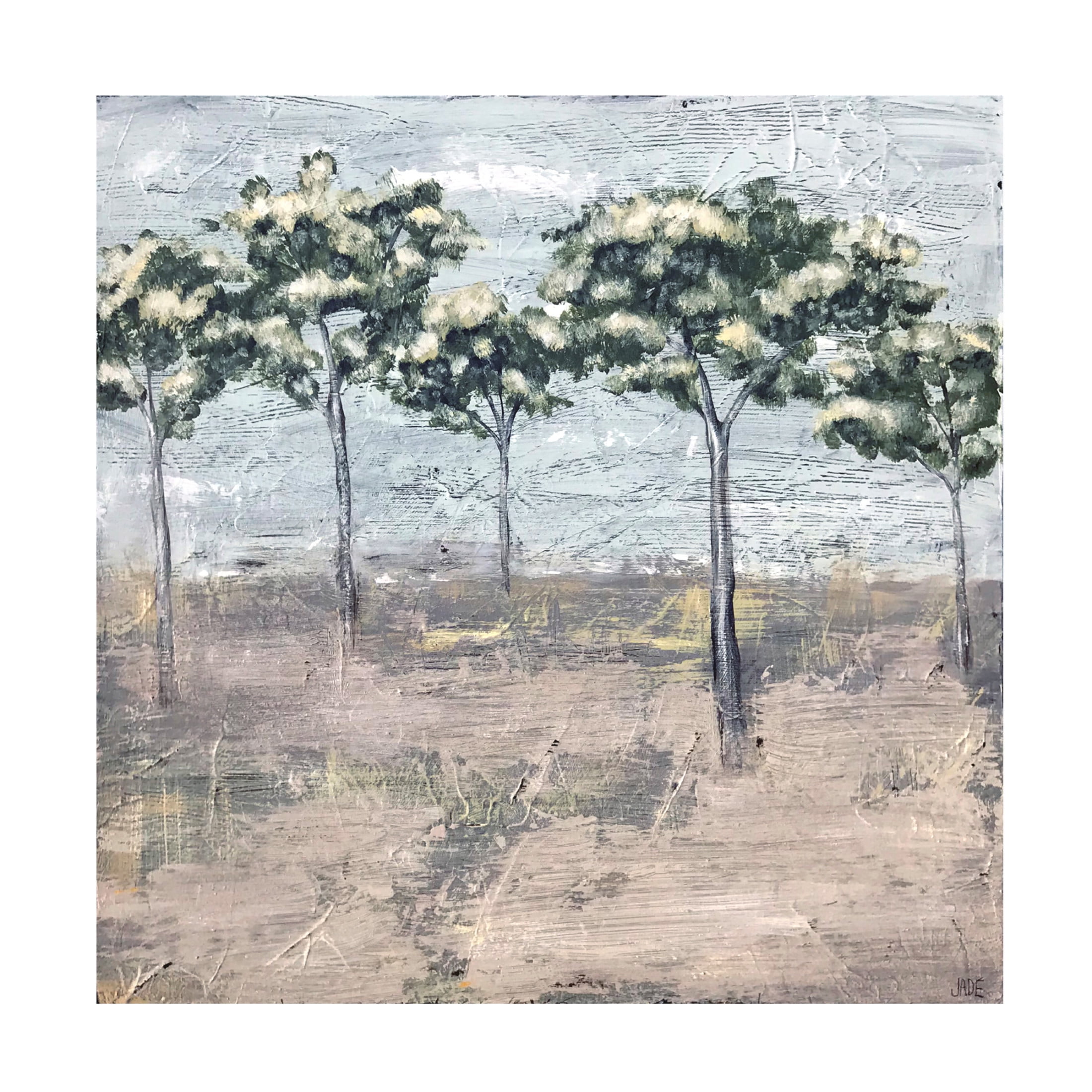 Trademark Fine Art Jade Reynolds Let It Be I Canvas Wall Art
