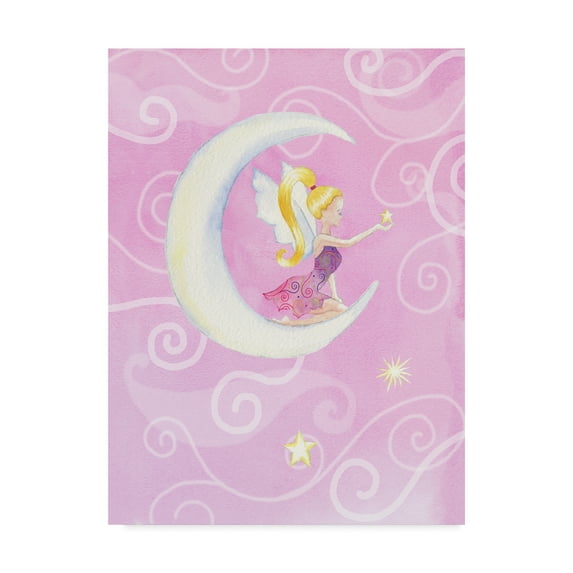 Trademark Fine Art 'Jane Moon Fairy' Canvas Art by Green Girl Canvas