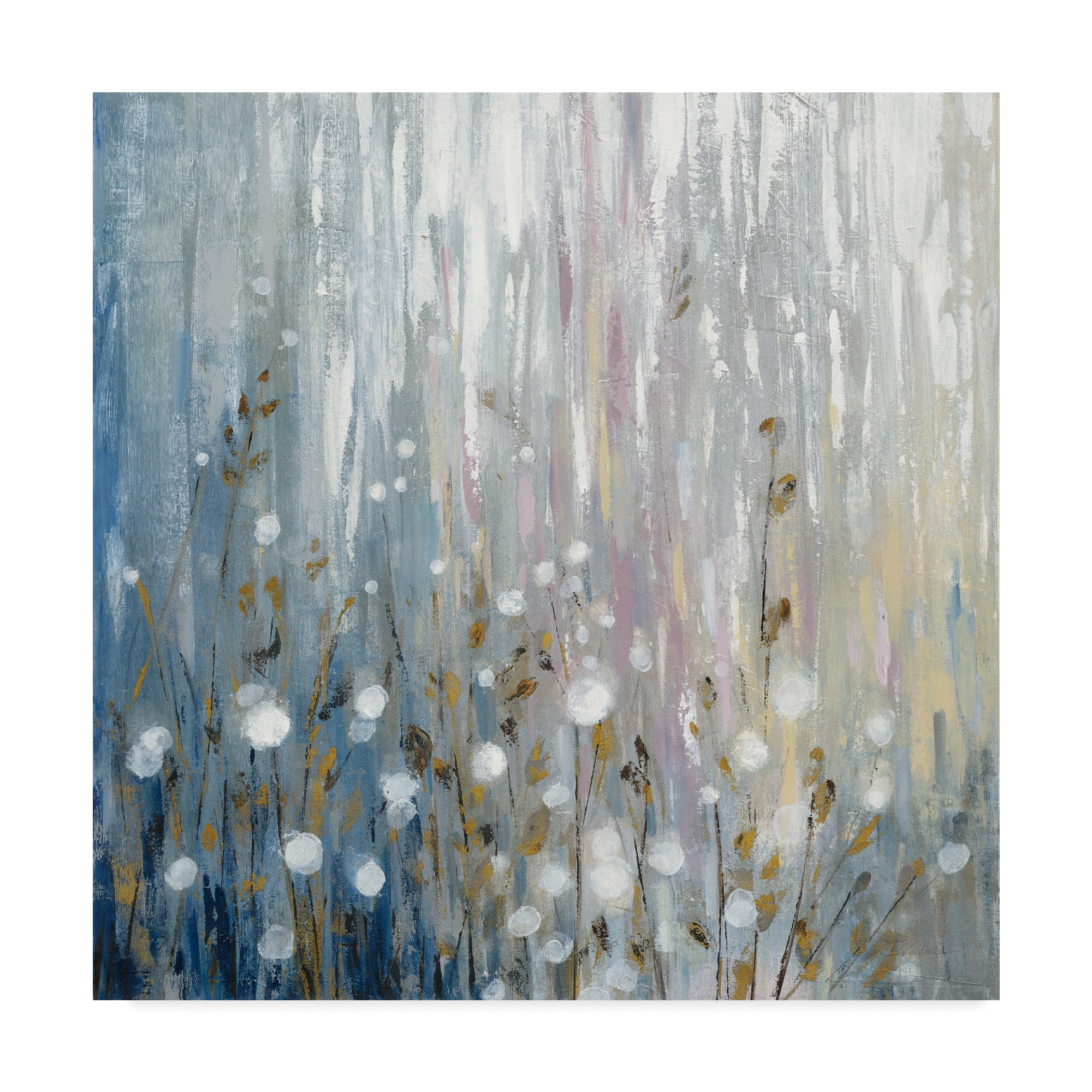 Trademark Fine Art 'January Branches' Canvas Art by Silvia Vassileva