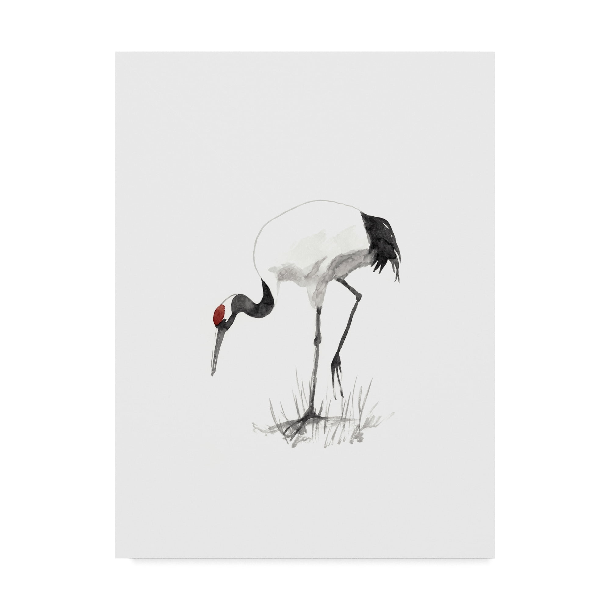 Trademark Fine Art 'Japanese Cranes II' Canvas Art by Naomi McCavitt