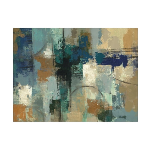 Trademark Fine Art Silvia Vassileva Jasper Lagoon Canvas Wall Art - 14x19