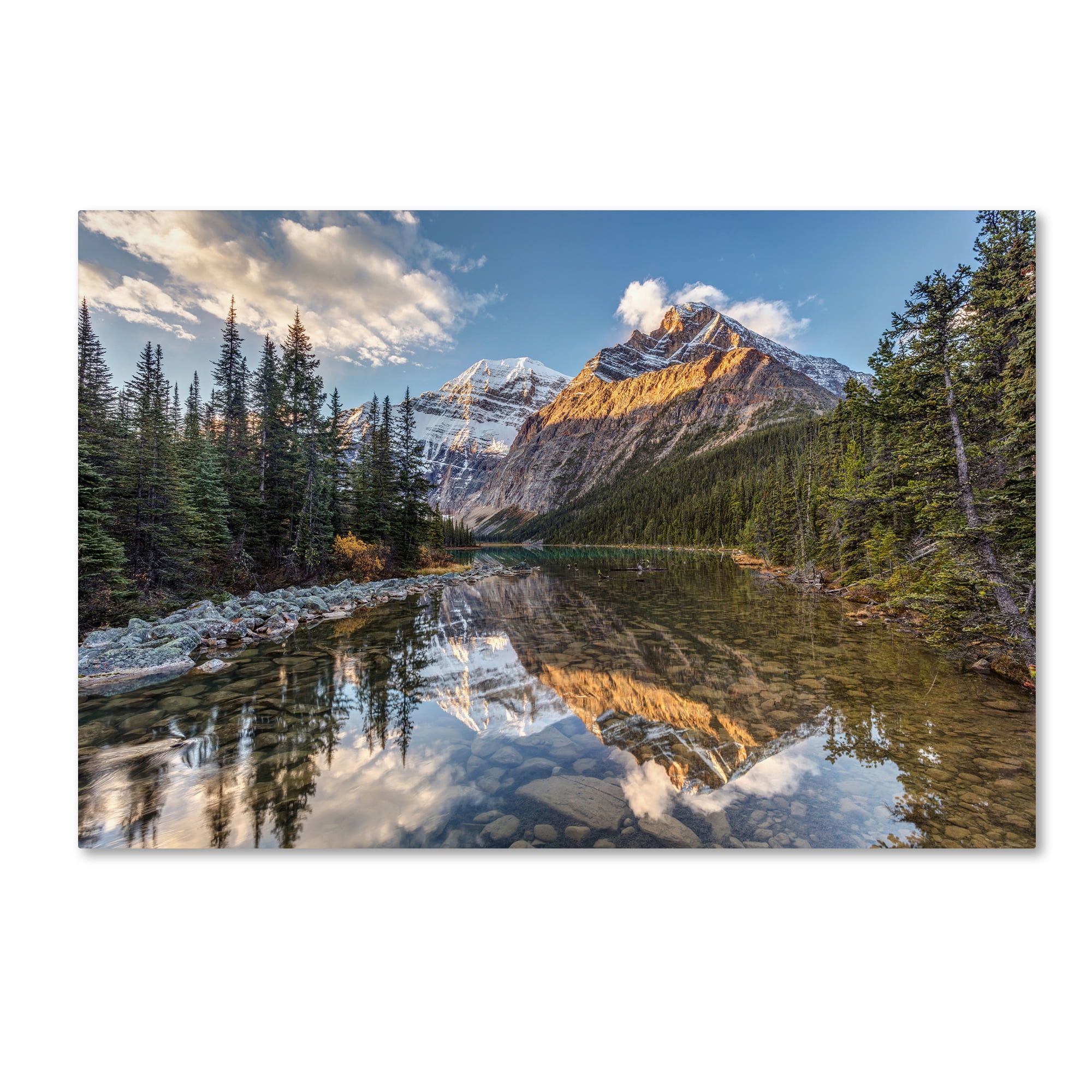 Pierre Leclerc 'Jasper National Park' Canvas Art 16 x 24