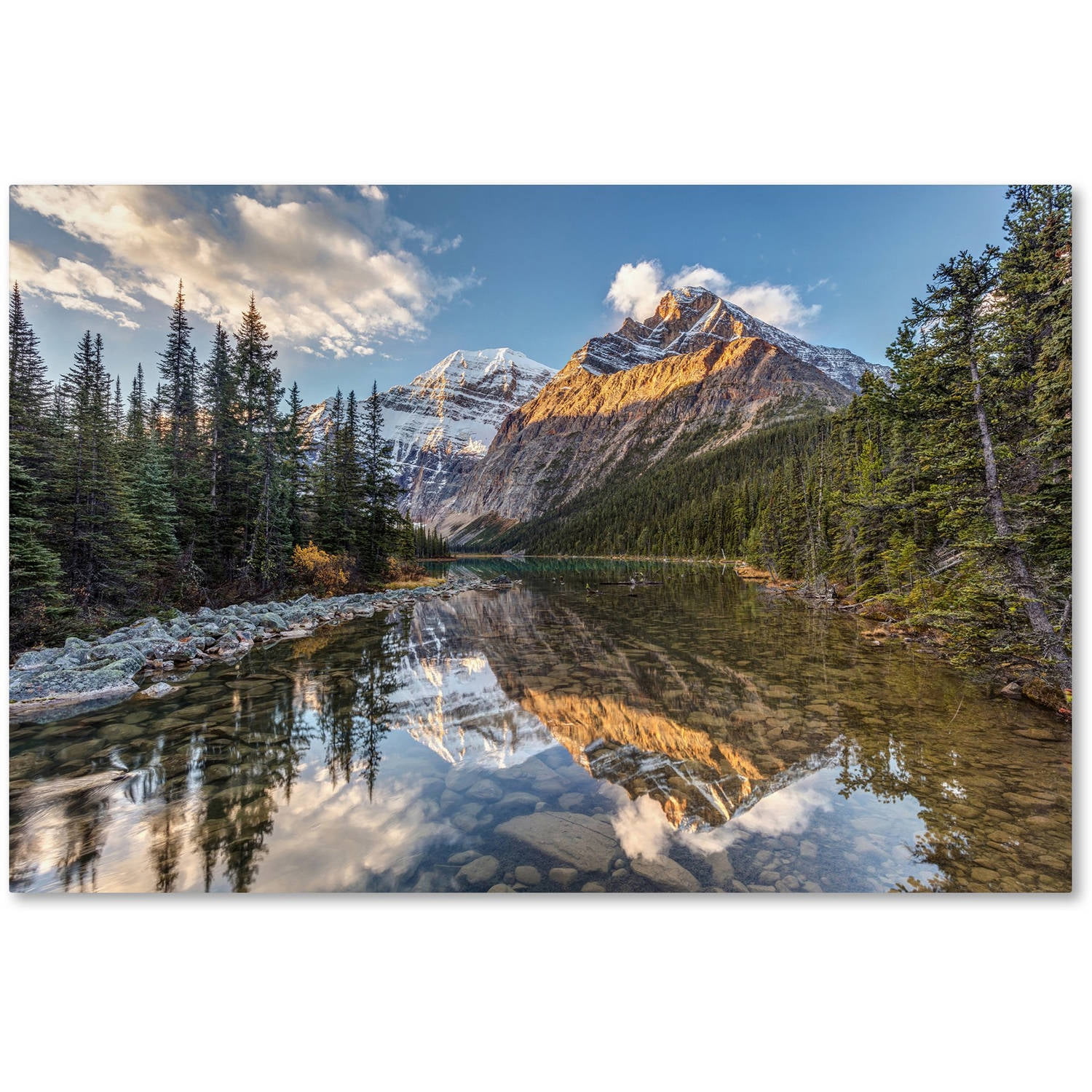 Trademark Fine Art 'Jasper National Park' Canvas Art by Pierre Leclerc