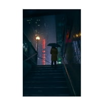 Trademark Fine Art Javier de la Exiting To The Storm Canvas Wall Art