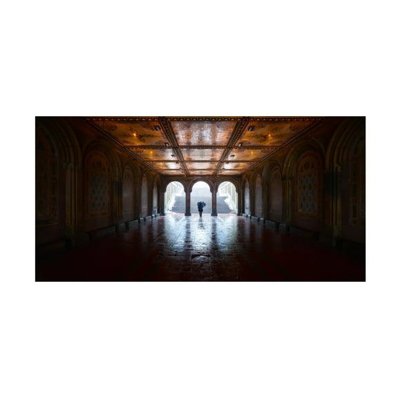 Trademark Fine Art Javier de la The Passageway Canvas Wall Art