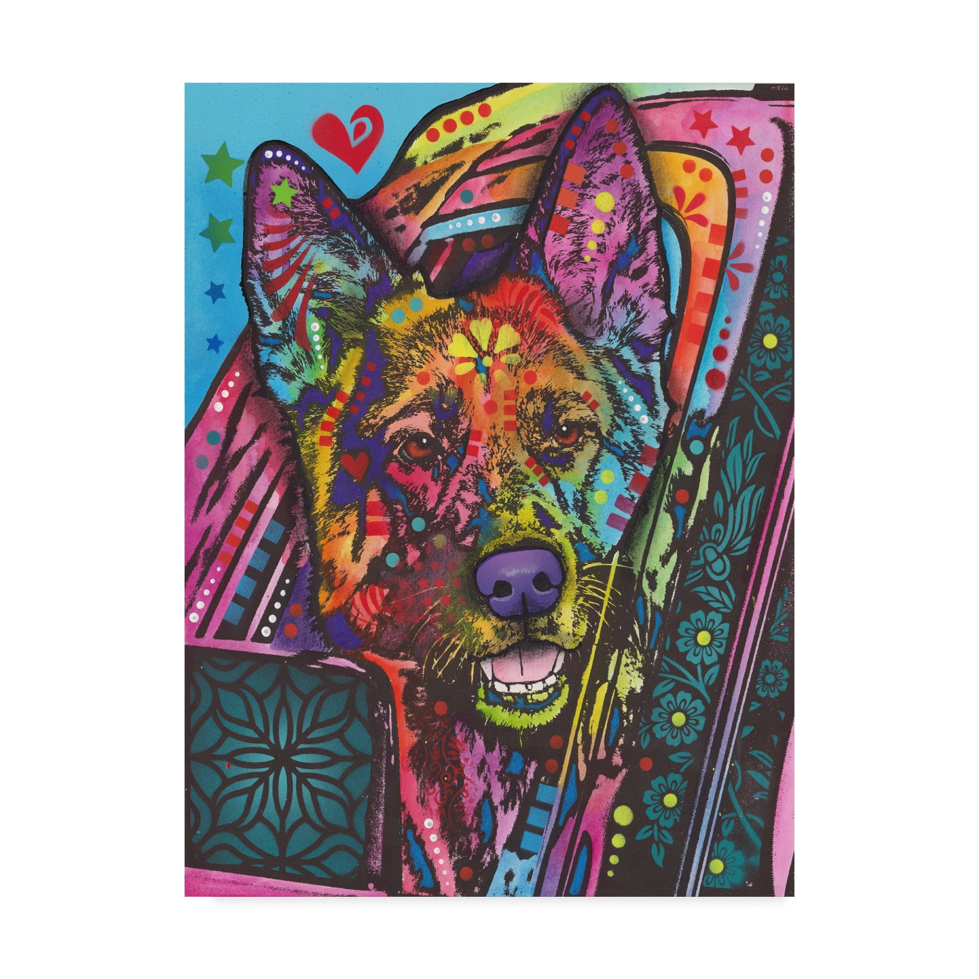 Trademark Fine Art 'Jax' Canvas Art by Dean Russo