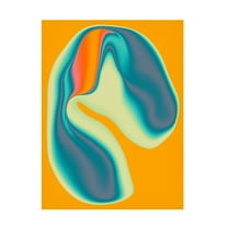 Trademark Fine Art Jazzberry Blue  Entropy 1 Canvas Wall Art