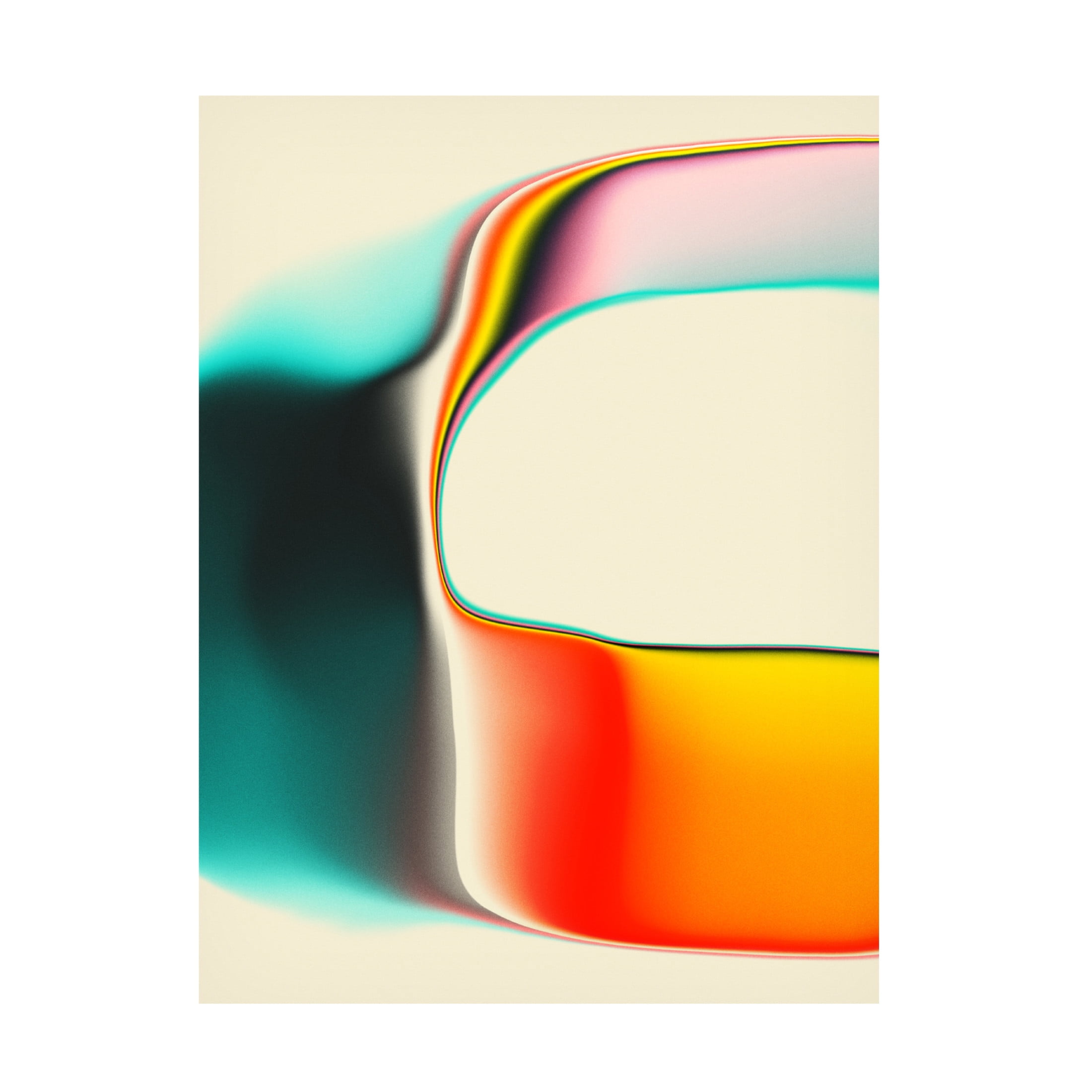 Trademark Fine Art Jazzberry Blue  Interference Canvas Wall Art