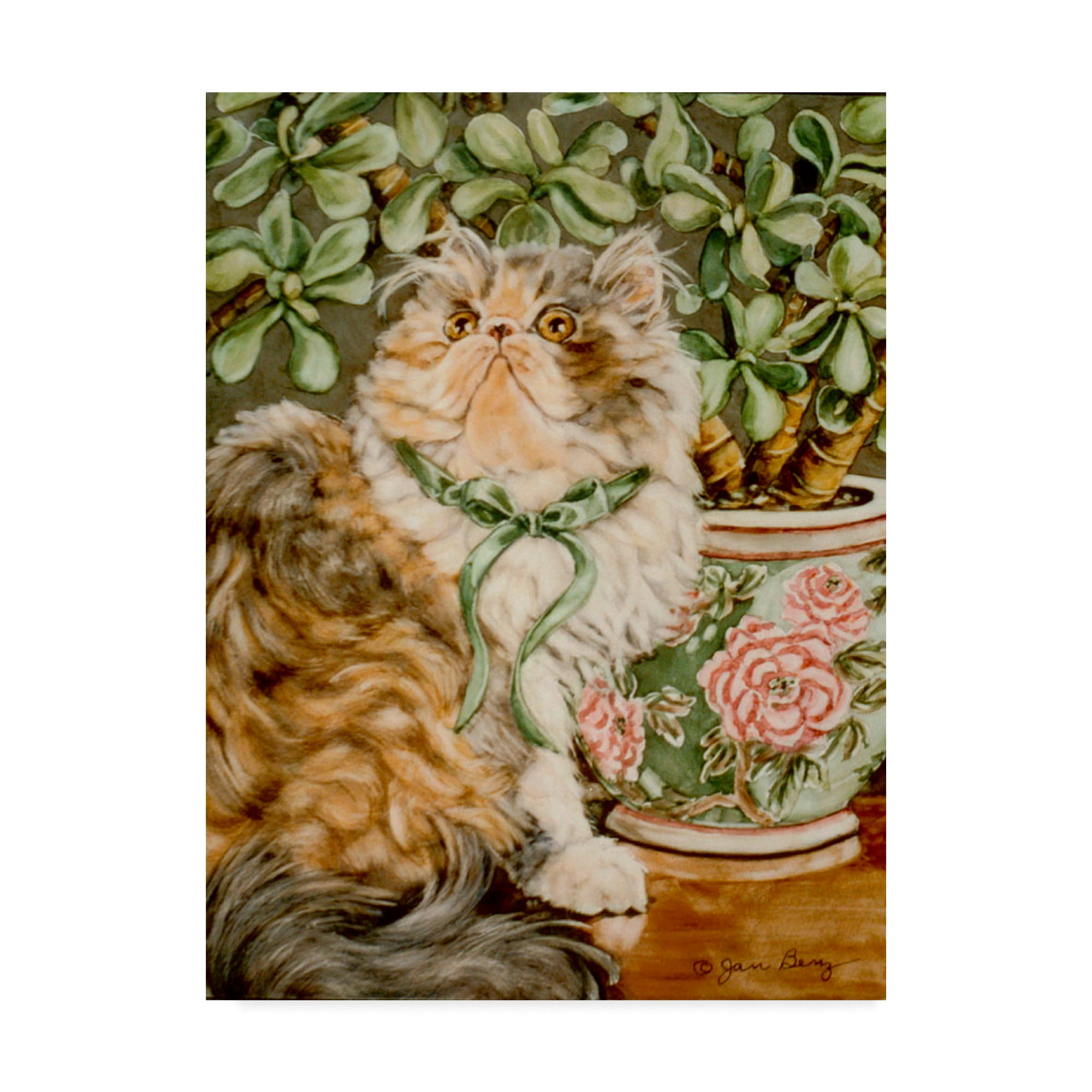 Trademark Fine Art 'Jenny' Canvas Art by Jan Benz
