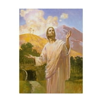 Trademark Fine Art 'Jesus' Canvas Art by Hal Frenck