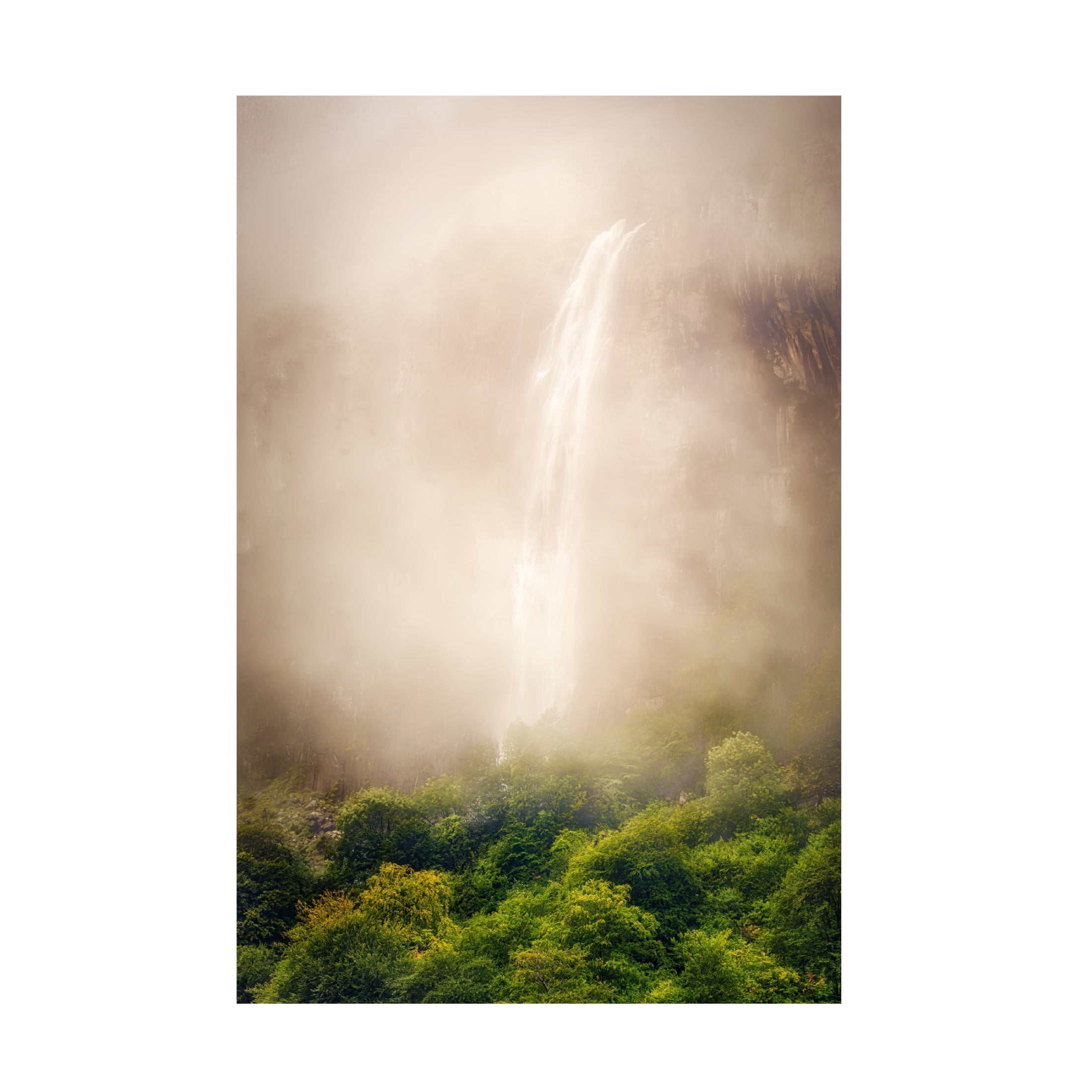 Trademark Fine Art Jesus Concepcion Alvarado Water Veil Canvas Wall Art