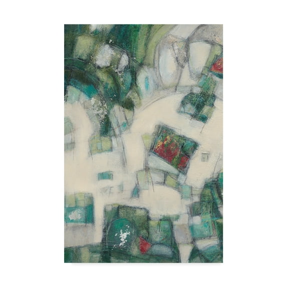 Trademark Fine Art 'Jigsaw I' Canvas Art by Beverly Crawford