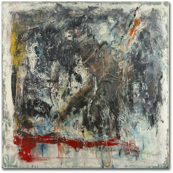 Trademark Fine Art Joarez 'Furia e Paixao' 14" x 14" Canvas Stretched (190836234349)