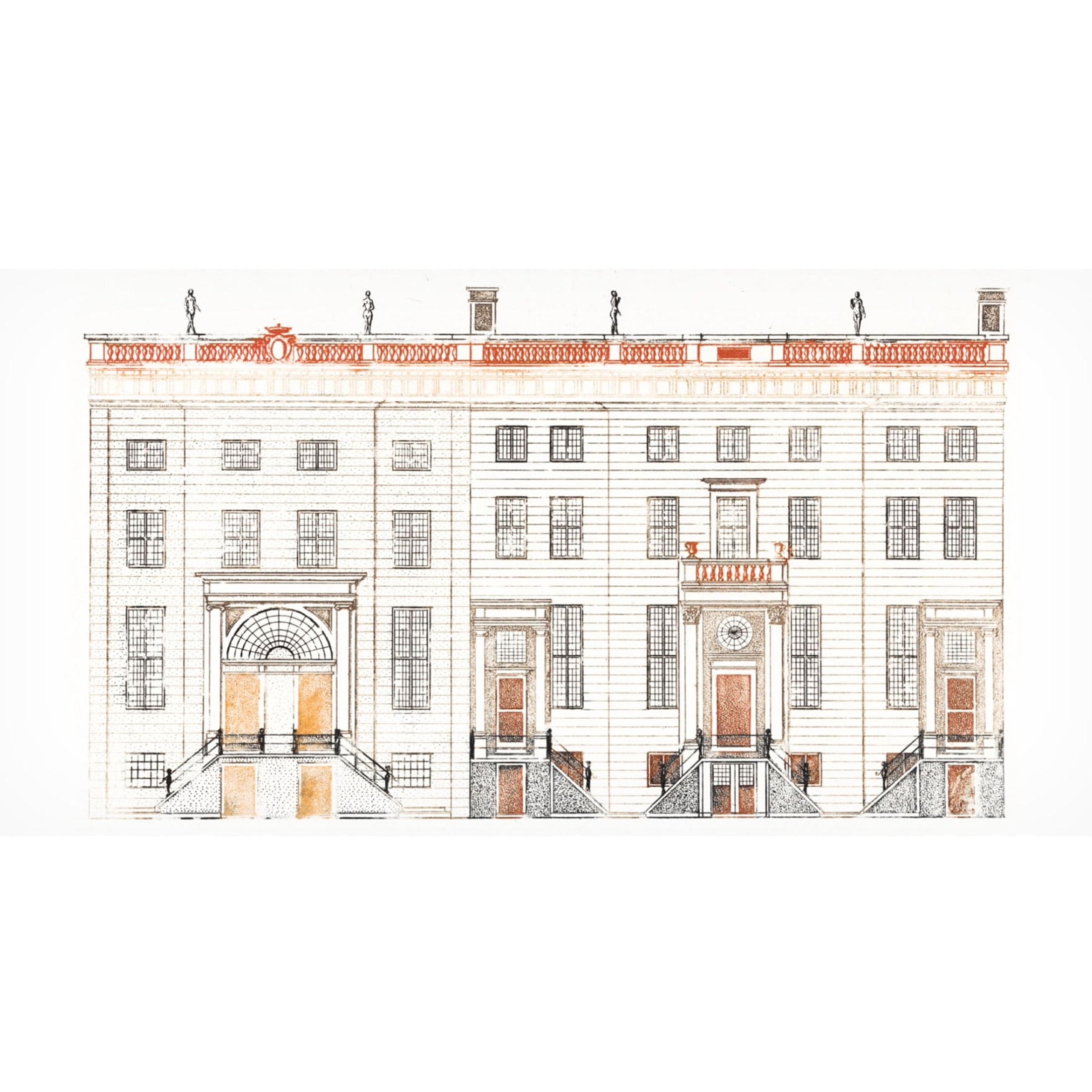 Trademark Fine Art Johan Teyler  Amsterdam Canal Houses V Canvas Wall Art