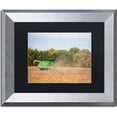 thumbnail image 1 of Trademark Fine Art "John Deere" Canvas Art by Jason Shaffer, Black Matte, Silver Frame, 1 of 1