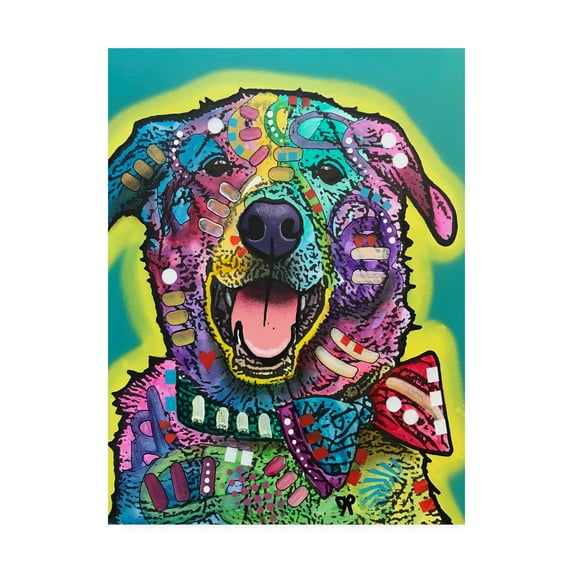 Trademark Fine Art 'Joker Abstract Color' Canvas Art by Dean Russo