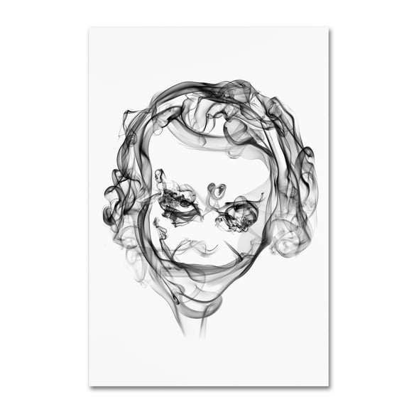 Trademark Fine Art 'Joker' Canvas Art by Octavian Mielu