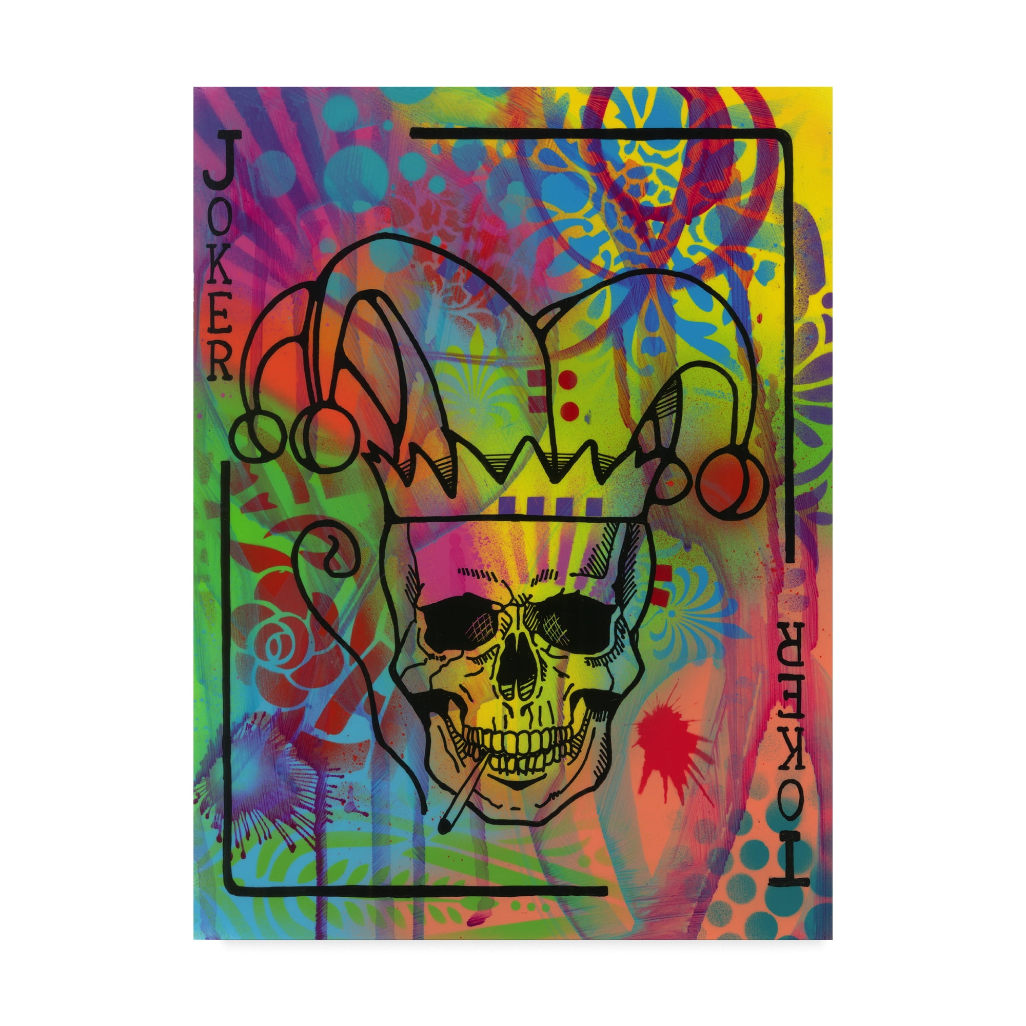 Trademark Fine Art 'Jokers Wild' Canvas Art by Dean Russo
