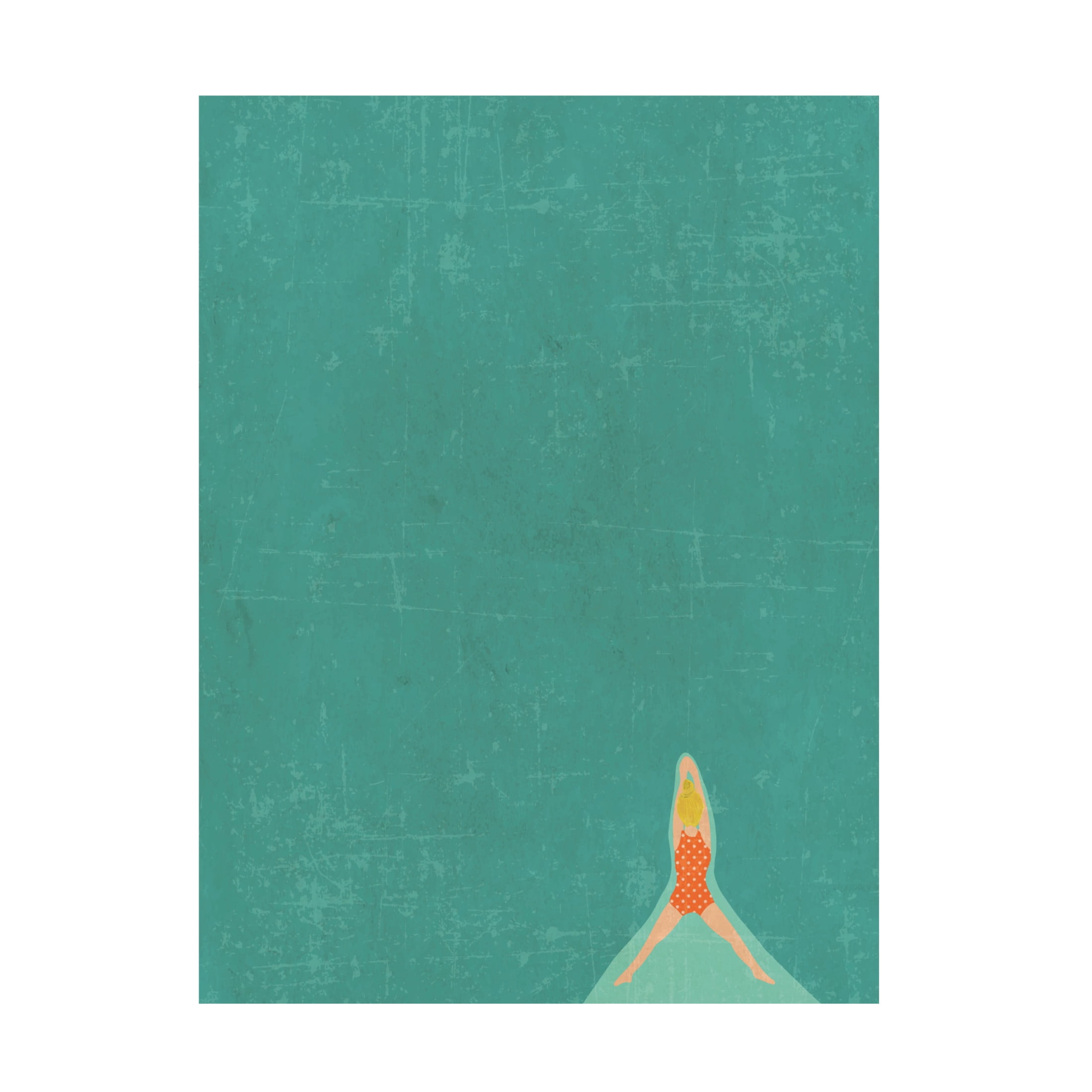 Trademark Fine Art Jon Downer  Open Water blonde 2 Canvas Wall Art