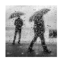 Trademark Fine Art Josefina Melo In The Rain Canvas Wall Art