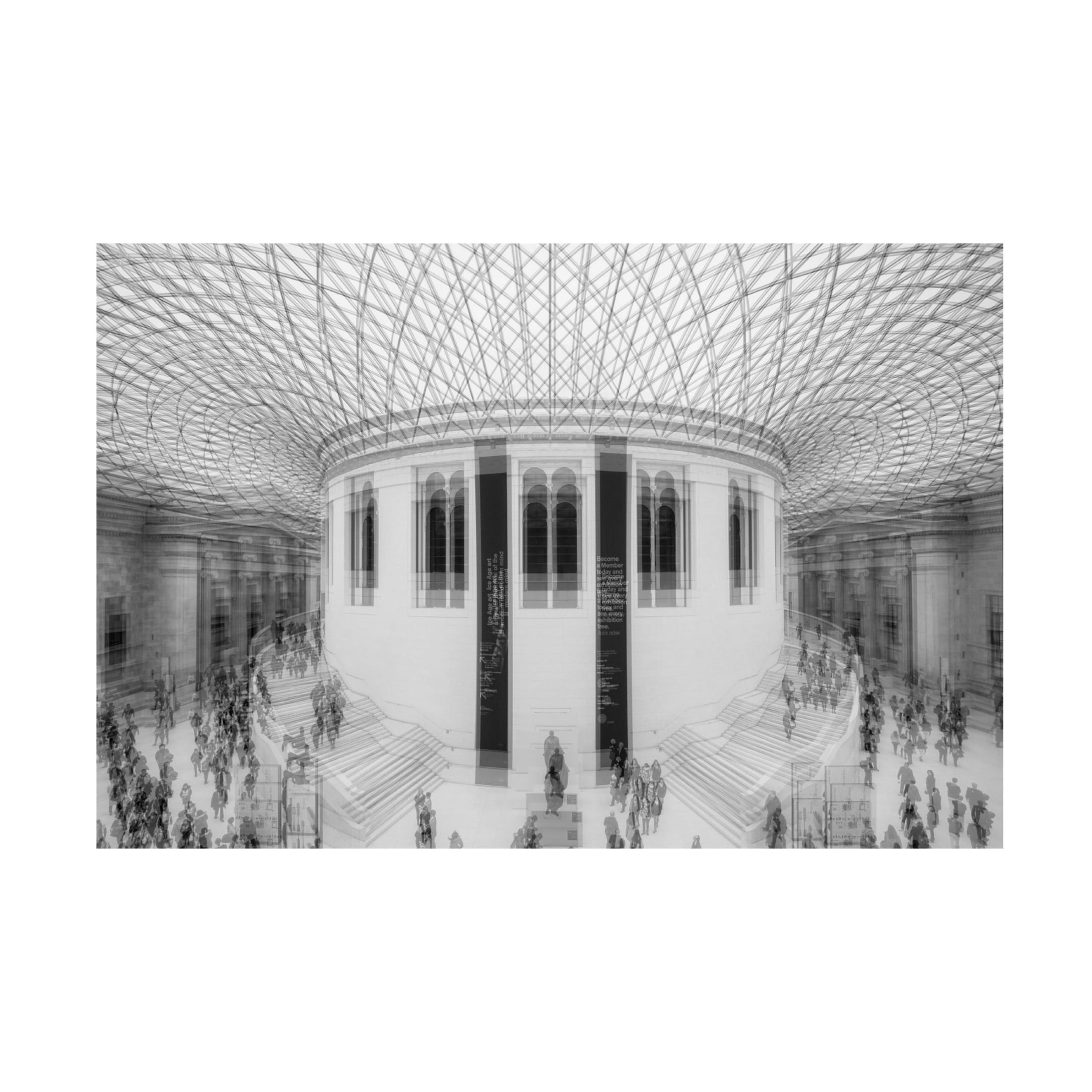 Trademark Fine Art Joshua Raif A Visit To The British Museum Canvas Wall Art