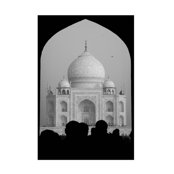 Trademark Fine Art Joshua Raif First sight of the Taj Mahal Canvas Wall Art