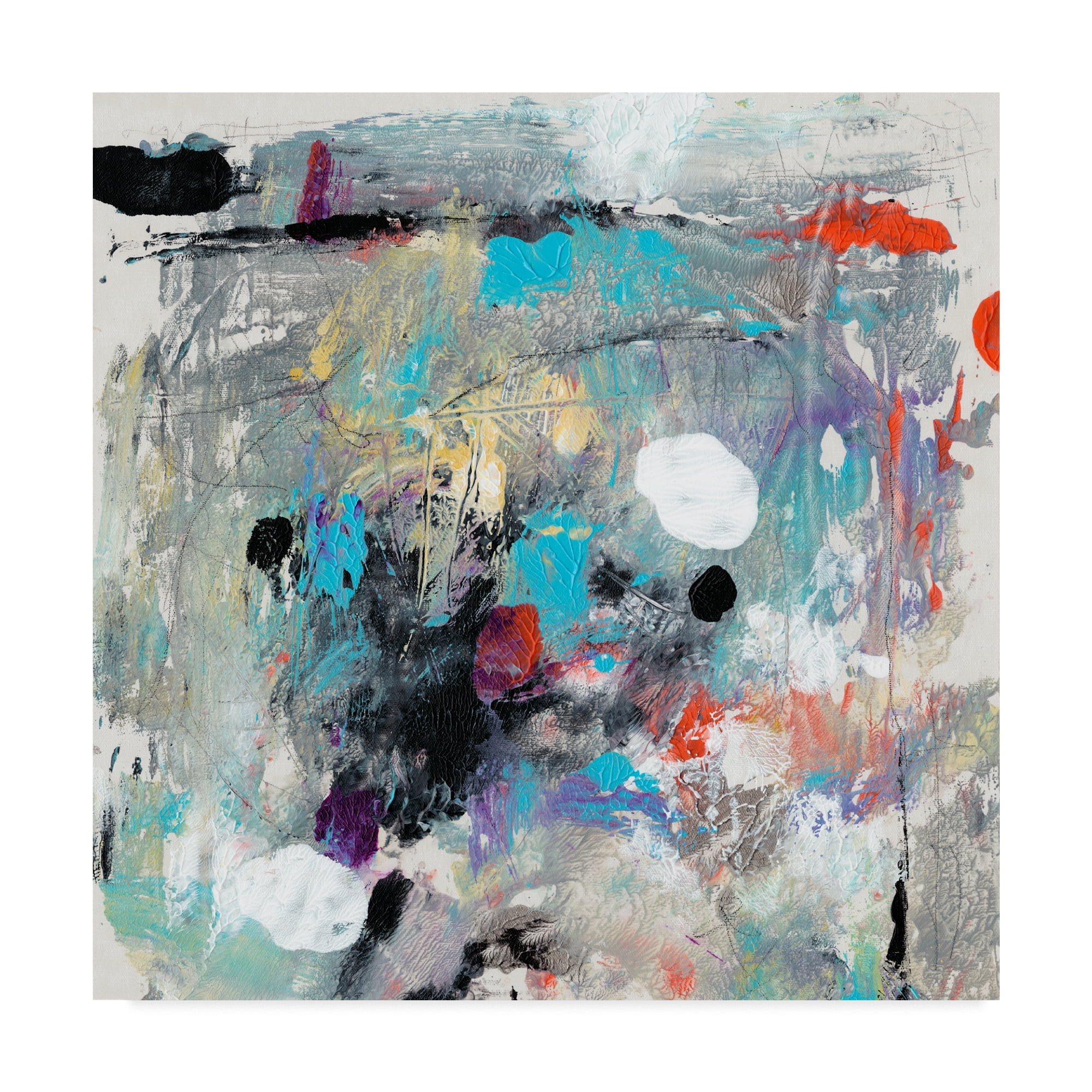 Trademark Fine Art 'Jostle IV' Canvas Art by Tim OToole