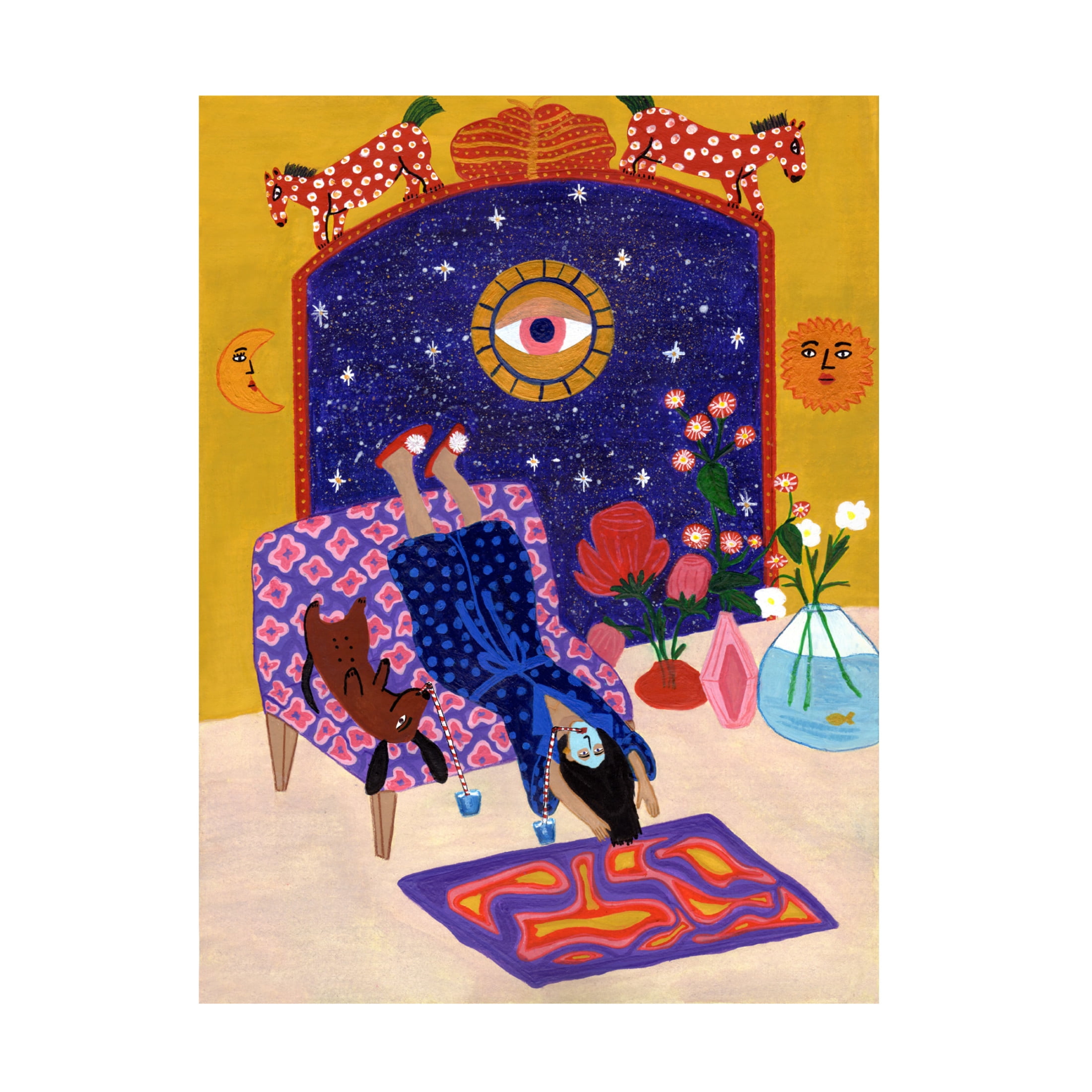 Trademark Fine Art Jota de jai Day off from office Canvas Wall Art