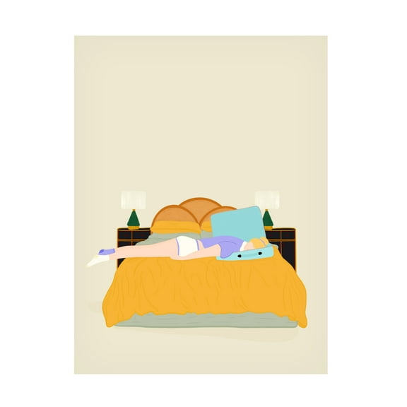 Trademark Fine Art Jota de jai Digital Nomad Canvas Wall Art