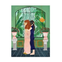 Trademark Fine Art Jota de jai Lion Mom Canvas Wall Art