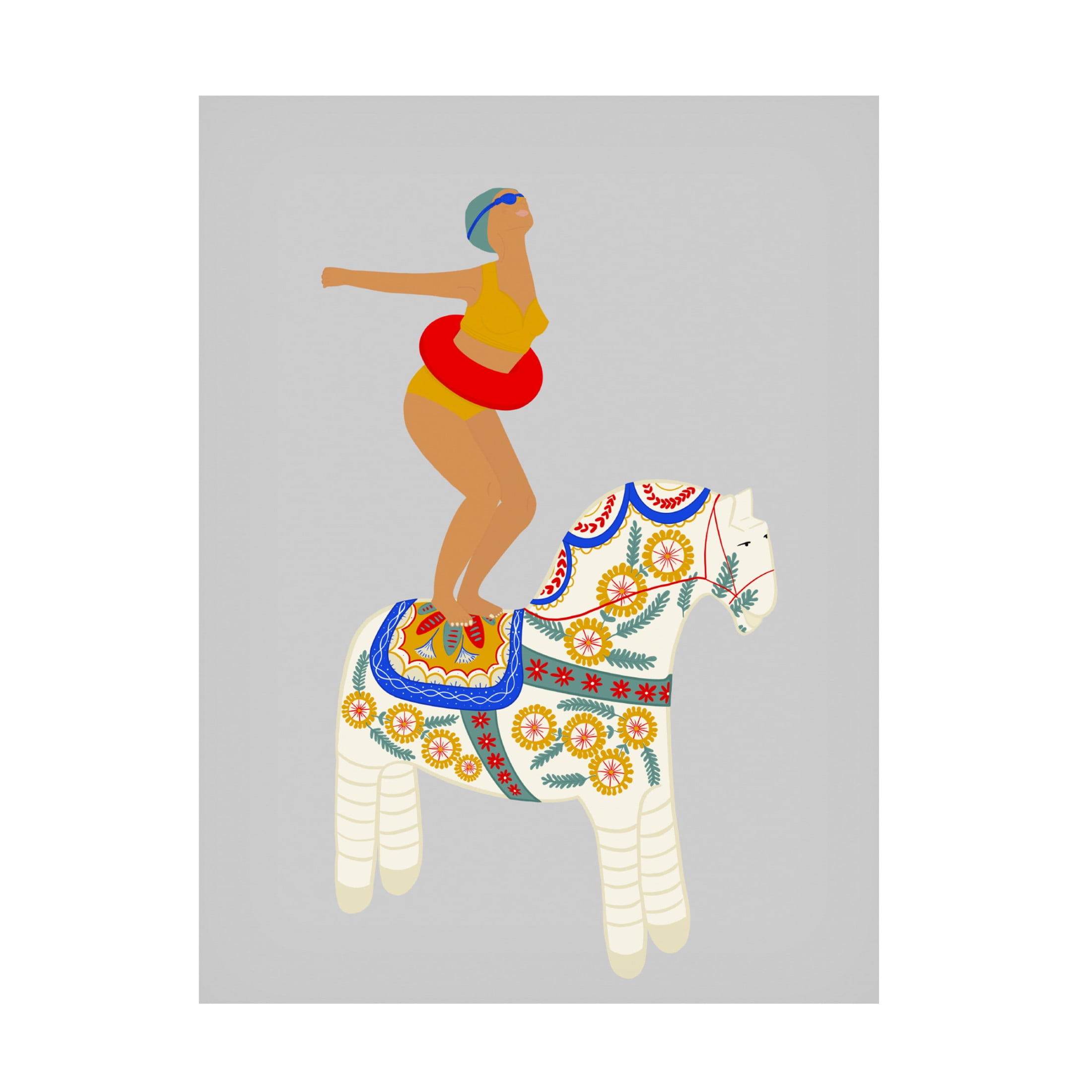 Trademark Fine Art Jota de jai Little Pony Canvas Wall Art