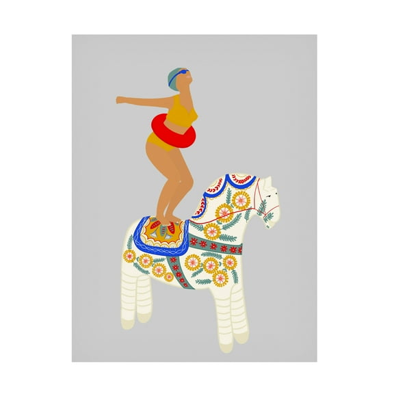 Trademark Fine Art Jota de jai Little Pony Canvas Wall Art